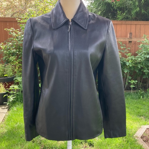 Nine West leather jacket